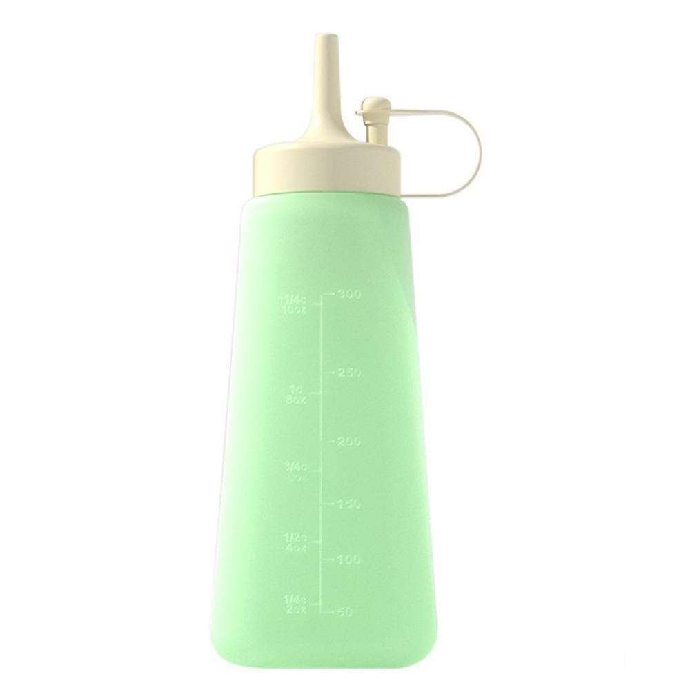 Transparent Condiment Squeeze Bottle Leakproof Design Silicone Split Bottle Salad Dressing