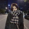 Autumn and Winter Atmosphere Imitation Cashmere Scarf for Women Warm Retro Student Long Shawl Korean Ins Cold Protection Scarf for Men