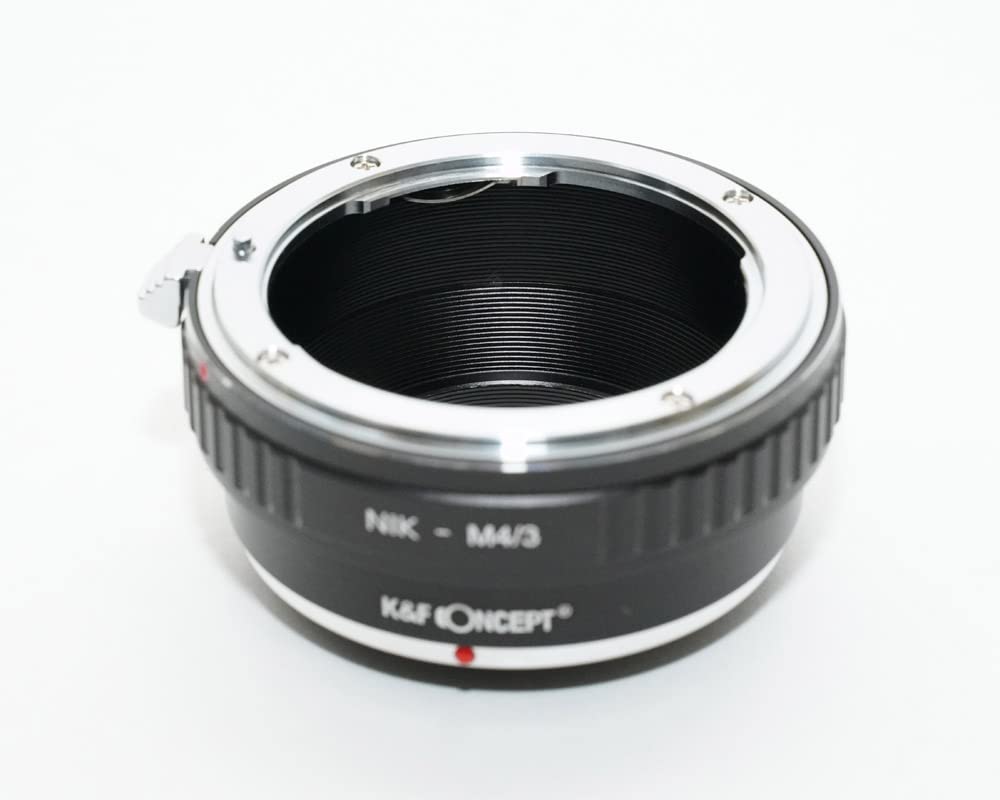 Адаптер для объектива Nikon AI на крепление Micro Four Thirds с салфеткой для протирки линз K&F m4/3 NF-M43 (КФМ43)