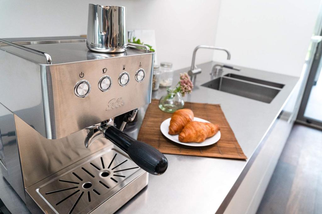 Эспрессо-машина Solis Barista Gran Gusto, серебристая SK1014