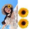 Bohemian Style Sunflower Hairpin Korean Style Girl Hair Clip  Party Ponytail Holder