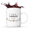 Mug - Louloute - Ceramic - Front/Back Print - 325 Ml - Dishwasher Safe