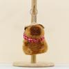 Plush Capybara Cute Backpack Clip Stuffed Animal With Durable Toy Material