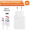 Xiaomi Original Fast Charger 33W QC 4.0 Turbo Quick Charge Adapter USB Type-C For Xiaomi MI 10 Pro MI 9 Pro Redmi Note8 Note 7 K20 K30 Pro Mix3 Max3