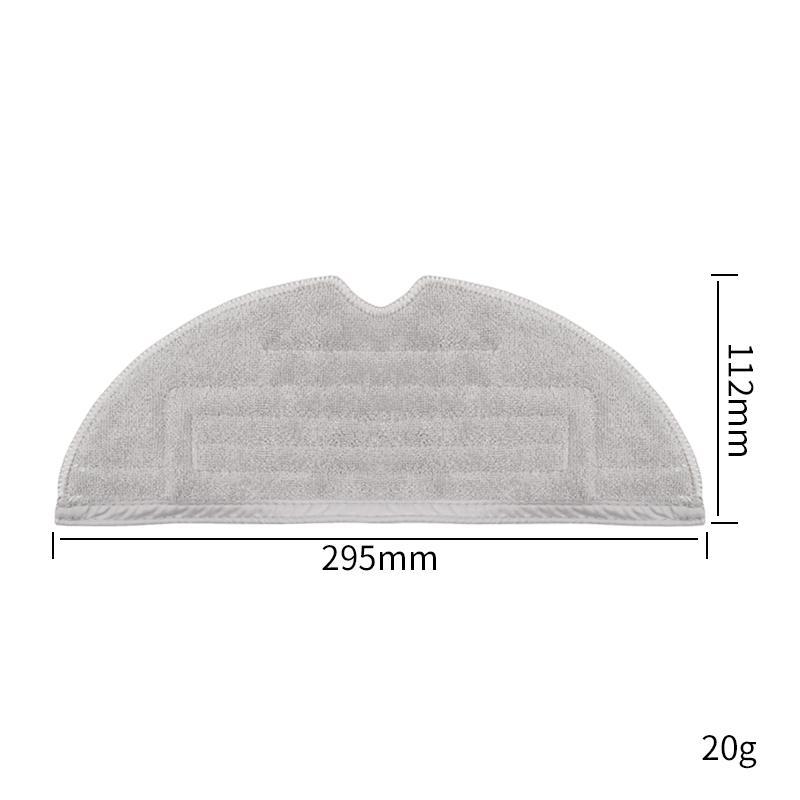 Thickened Mop Cloth for Roborock S7 MaxV/S8/S8+ Vacuum Cleaner Replacement Parts Anti-Microbial Duster Cloth