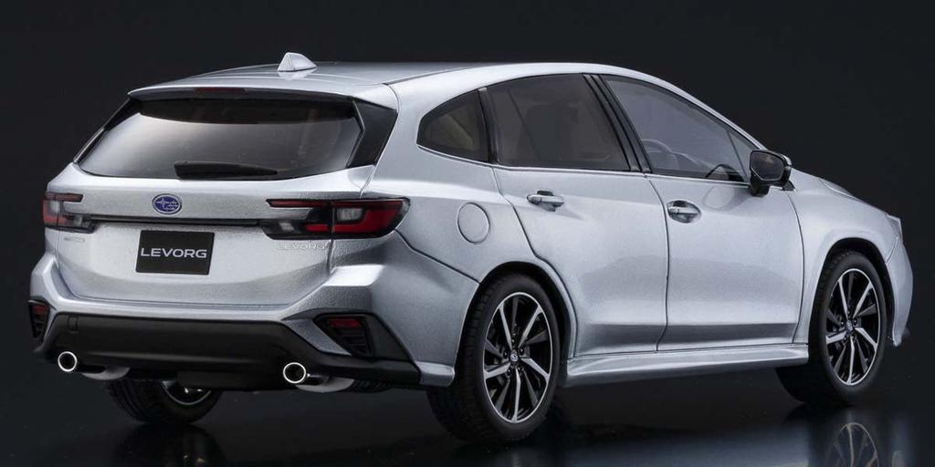 Kyosyo samurai SUBARU Levorg EX Silver Готовый продукт KSR18055S 1/18 GT-H