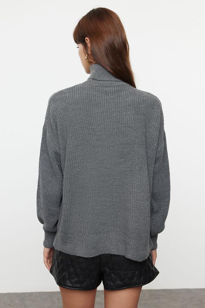 Женский модный стильный свитер Saks Wide Fit базовый трикотажный свитер