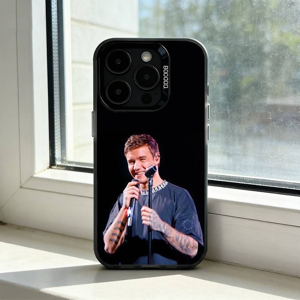 Чехол для телефона S-Singer L-Liam Payne Для iPhone 17,16,15,14,13,12,11 Plus,Pro Max,XS,Цветной Серебристый Чехол для телефона Funda Cover