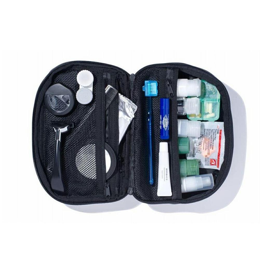 New Era Travel Series Cosmetic Pouch Black 2, Black, 23J, Men's,