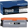 Замена картриджа с тонером TN660 для Brother TN660 TN-660 Высокопроизводительный тонер Совместим с Brother HL-L2300D HL-L2305W MFC-L2680W MFC-L2700DW
