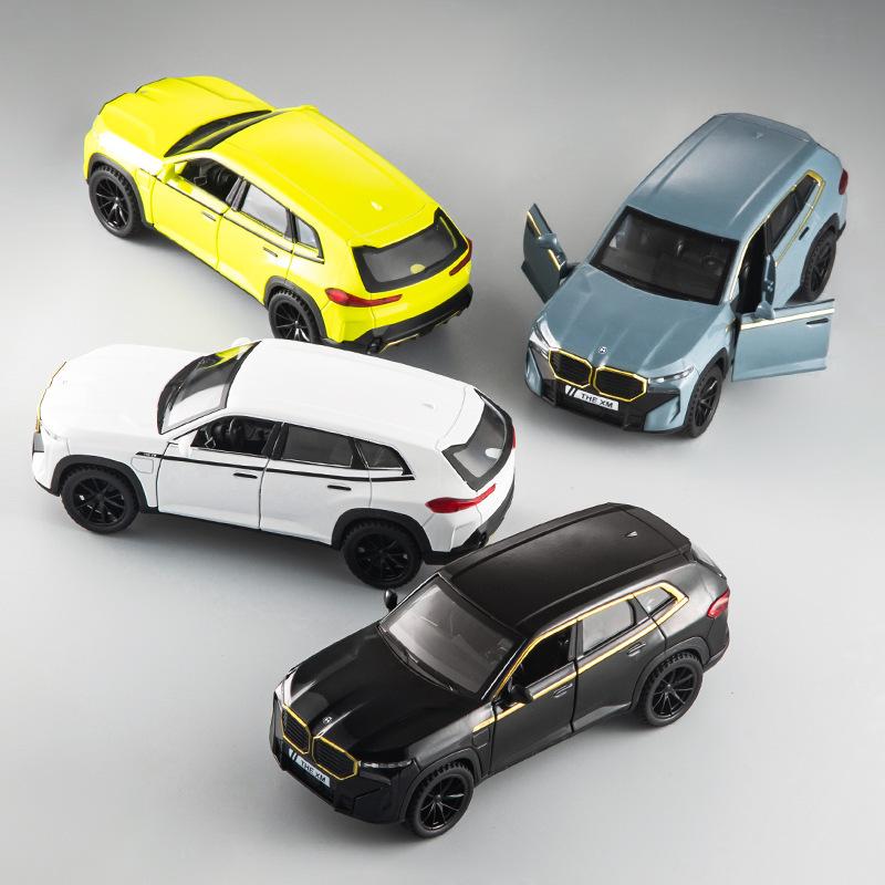 Limited edit 1:32 Die-cast Metal simulation XM Alloy model sports car sound and light Collection model boys' toy gift