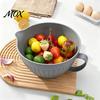 Non-slip Base Prep Bowl for Kitchen Batter with Pour Spout And Handle, Large Plastic Mixing Lightweight Daily Use Non-Slip Base, Baking, Cooking,
