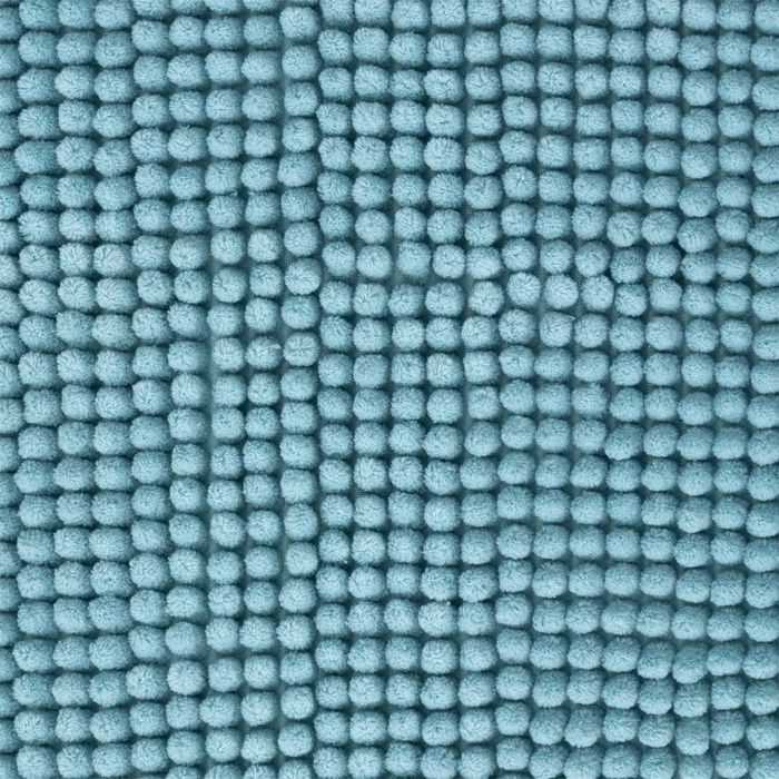 Tapis de bain - Colorama - 50 x 80 cm - Bleu arctique - 100% Polyester mini chenille