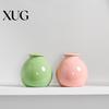 Ceramic Vases Mini Vase Solid Color Glazed Flower Desktop Decor Miniature Easy to Clean Bud for Small Hydroponic Plants Flowers Office Living