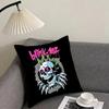 Чехол для подушки с принтом группы B-Blink 182 Ультрамягкая, приятная для кожи ткань Комфорт как в облаках и скрытая молния