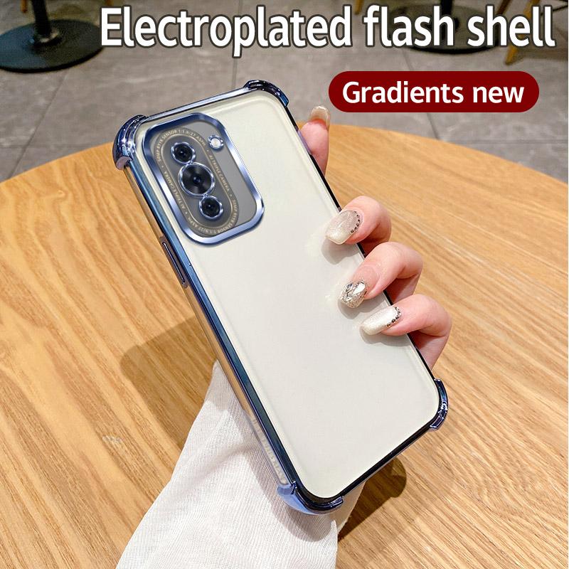 Чехол для Huawei Nova 10 Huawei NCO-LX1, NCO-LX3, чехол для телефона, блестящий, силикон, объектив камеры, мягкая задняя крышка