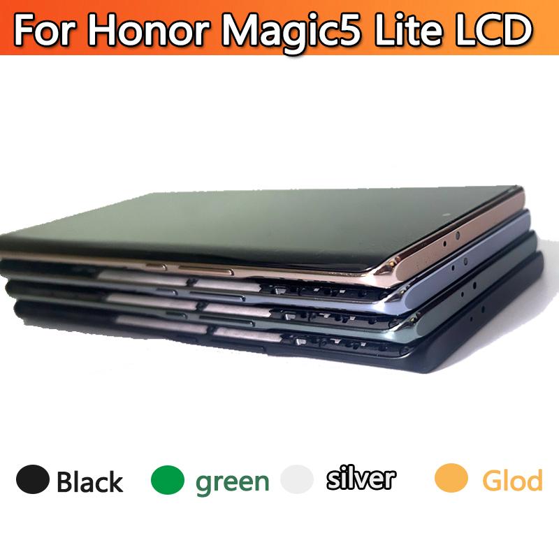 6.67" AMOLED Дисплей Для Honor Magic5 Lite LCD Дисплей Сенсорный Экран Сборка Digitizer Для Honor Magic5 Lite Замена Экрана