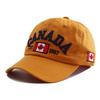 Спортивная Уличная Регулируемая Стиль Городская Хип-Хоп Костяная Кепка Snapback Бейсбольная Вышивка Флаг Канады Новый Бренд Последние Свежие Кепки Для