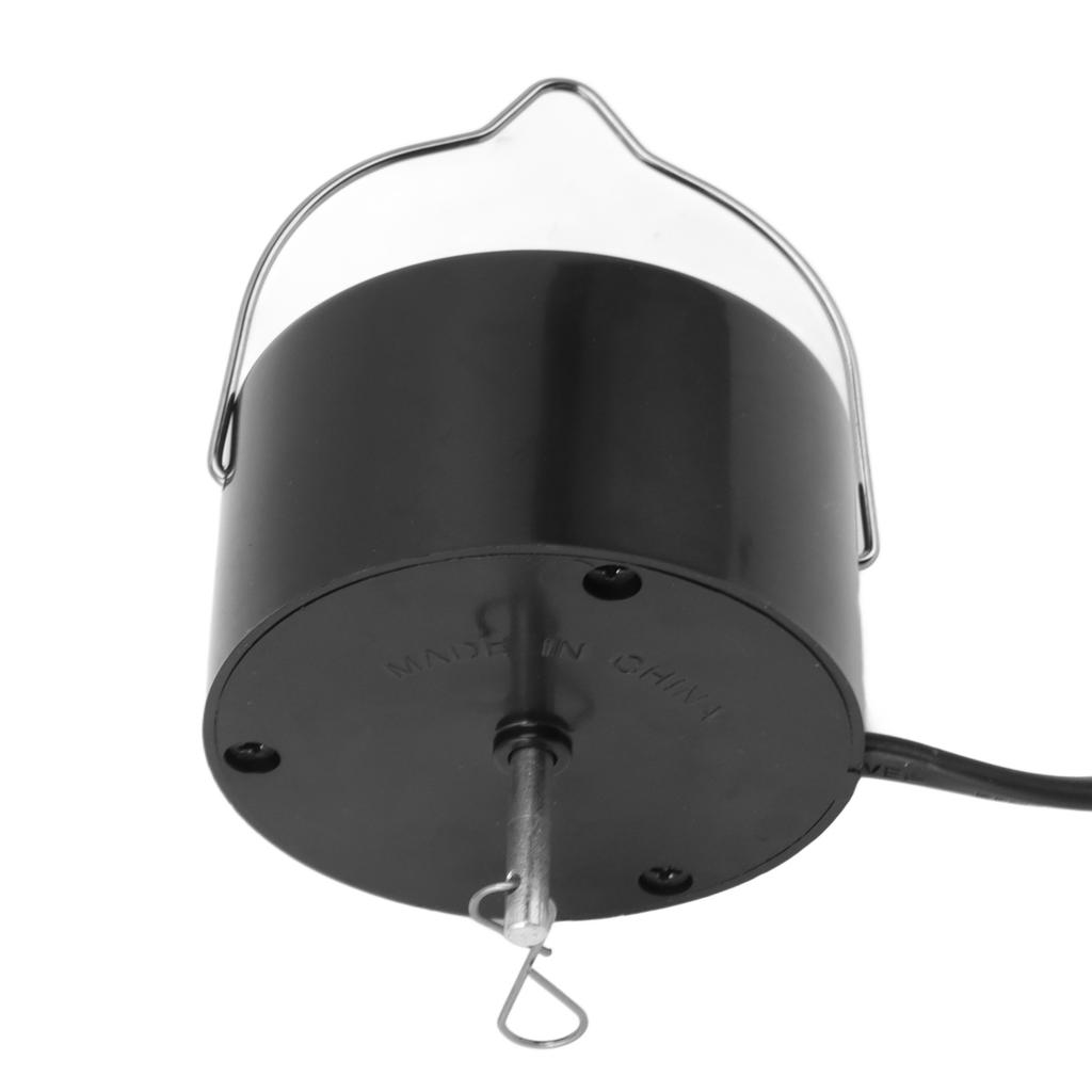 Подвесной дисплейный двигатель Пластиковый штекерный тип Электрический приводной ветряной вертушка Вращающийся двигатель для ветра