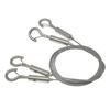 2pcs Steel Picture Hanging Cable Art Cable Set Weight Wire Simple Installation for Homes Office & Art Galleries
