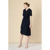 Bcbg Drawstring Dress With Shirt Collar B3m4o622