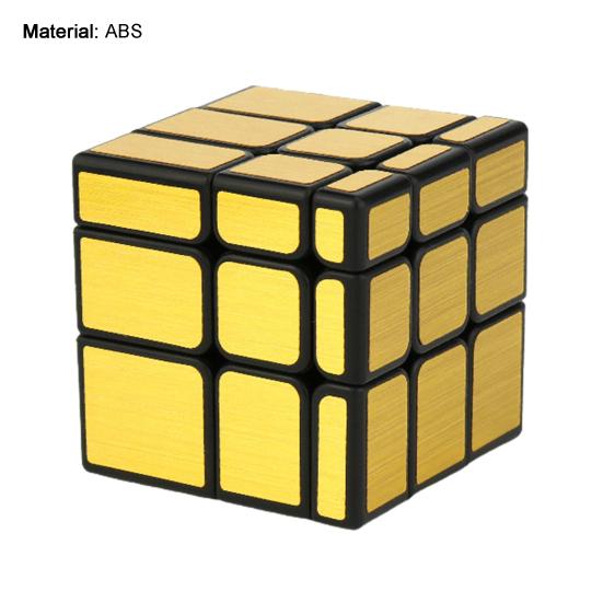 Magics Cube 3 Order Ideas Gift Classic Professional Gold Color/Silver Color Magic Mirror Cube for Children