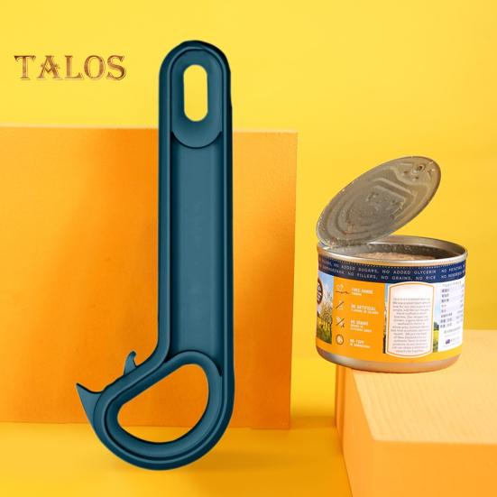 Ring Pull Can Opener Tool J Shape Handy Pop Top Jar Opener Aid for Seniors And Arthritis Ergonomic Easy Tab Opener for Soda Beer Tin