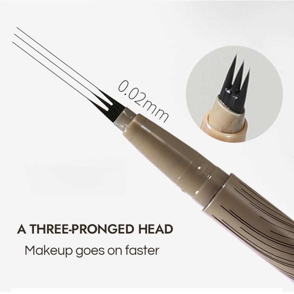 Biya Многофункциональный карандаш для бровей Определите нижние ресницы Стойкая ультратонкая подводка для глаз Водный карандаш для бровей