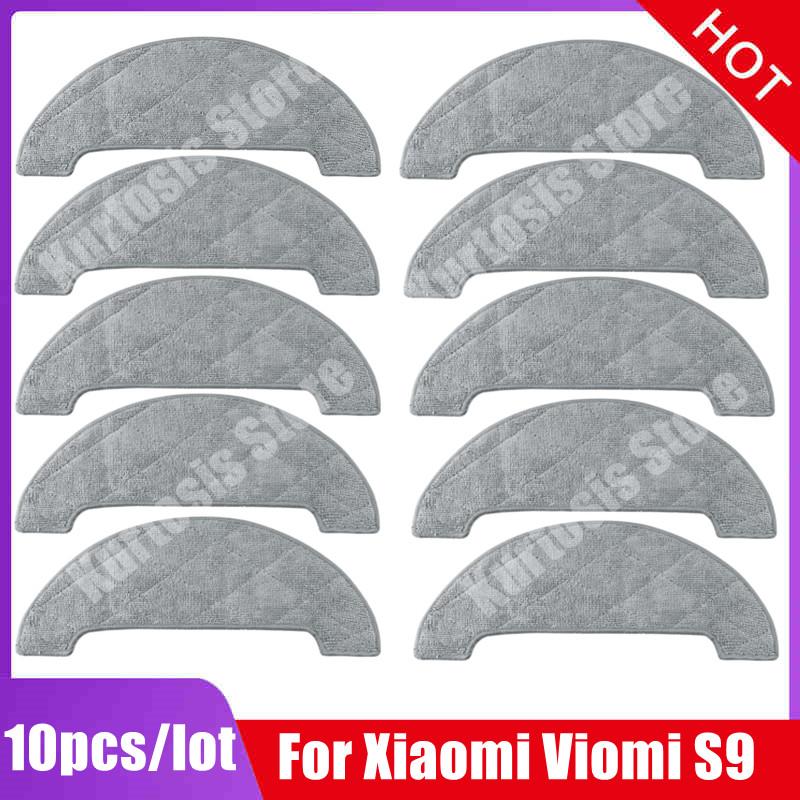 Washable Mops Cloths Rags Replaceblment Accessories For Xiaomi VIOMI S9 Robot Vacuum Cleaner Spare Parts Moping Cloth