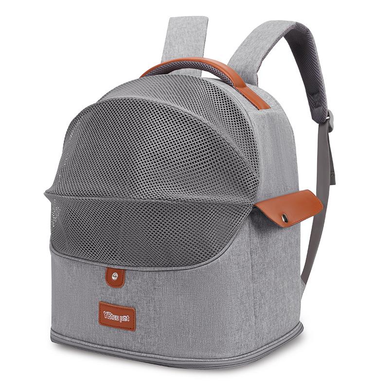 Portable Cat Backpack Breathable Large Capacity Expandable Pet Carrier Lightweight for Travel