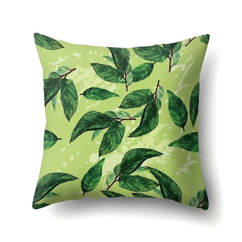 Наволочка на спинку сиденья для дивана в гостиной с геометрическим рисунком авокадо