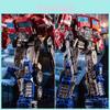Cybertron Siege Optimus Prime Action Figure Flexible Joints 18cm Robot Toy