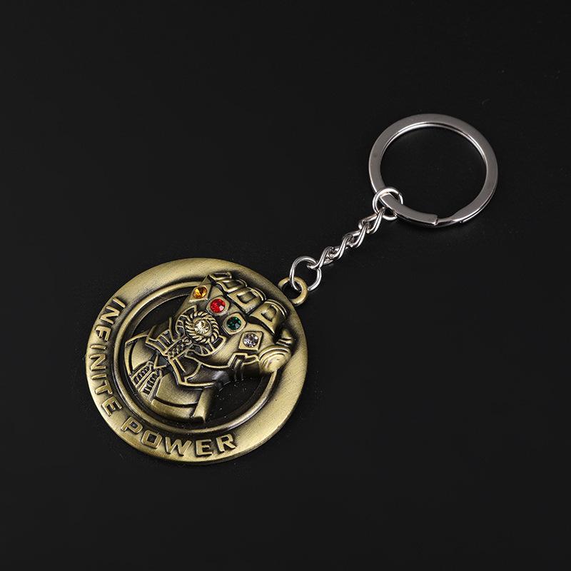 Movie Avengers: Thor's Hammer & Stormbreaker Zinc Alloy Keychain Pendant