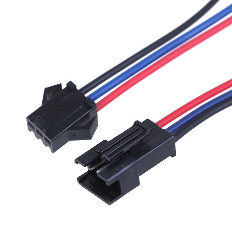 5 пар Sm 2Pin 3Pin 4Pin Мужской и женский разъем для светодиодной ленты 20 см