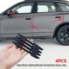New 4 Rubber Car Door Edge Protection Stickers , VW Polo Golf CC GTI Passat 4 Tiguan Motion MTM Turan Anti-Collision Strip zf2