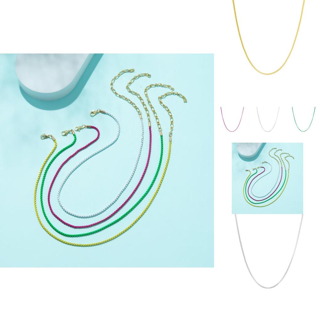 Модное геометрическое ожерелье из сплава для женщин, идеально подходящее для модных уличных образов.