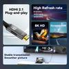 USB C To HDMI Cable 8K@60Hz 4K@120Hz Type C To HDMI-Compatible HDTV Cable for TV Converter MacBook Air iPad USB-C HDMI Adapter