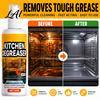 Range Hood Cleaner Grill Spray Heavy-Duty Grease Remover Kitchen Cleaner Effectively Easy Spray Remove Stains Degreaser for BBQ Grates Ovens