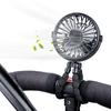 Baby Stroller Fan 3 Speeds Portable Fan with Night Light Desk Fan Rechargeable for Stroller Car Seat Treadmill Camping