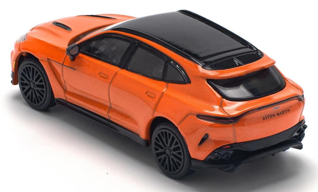 POP RACE ASTON MARTIN DBX 707 COSMOS ORANGE Готовое изделие 1/64 -