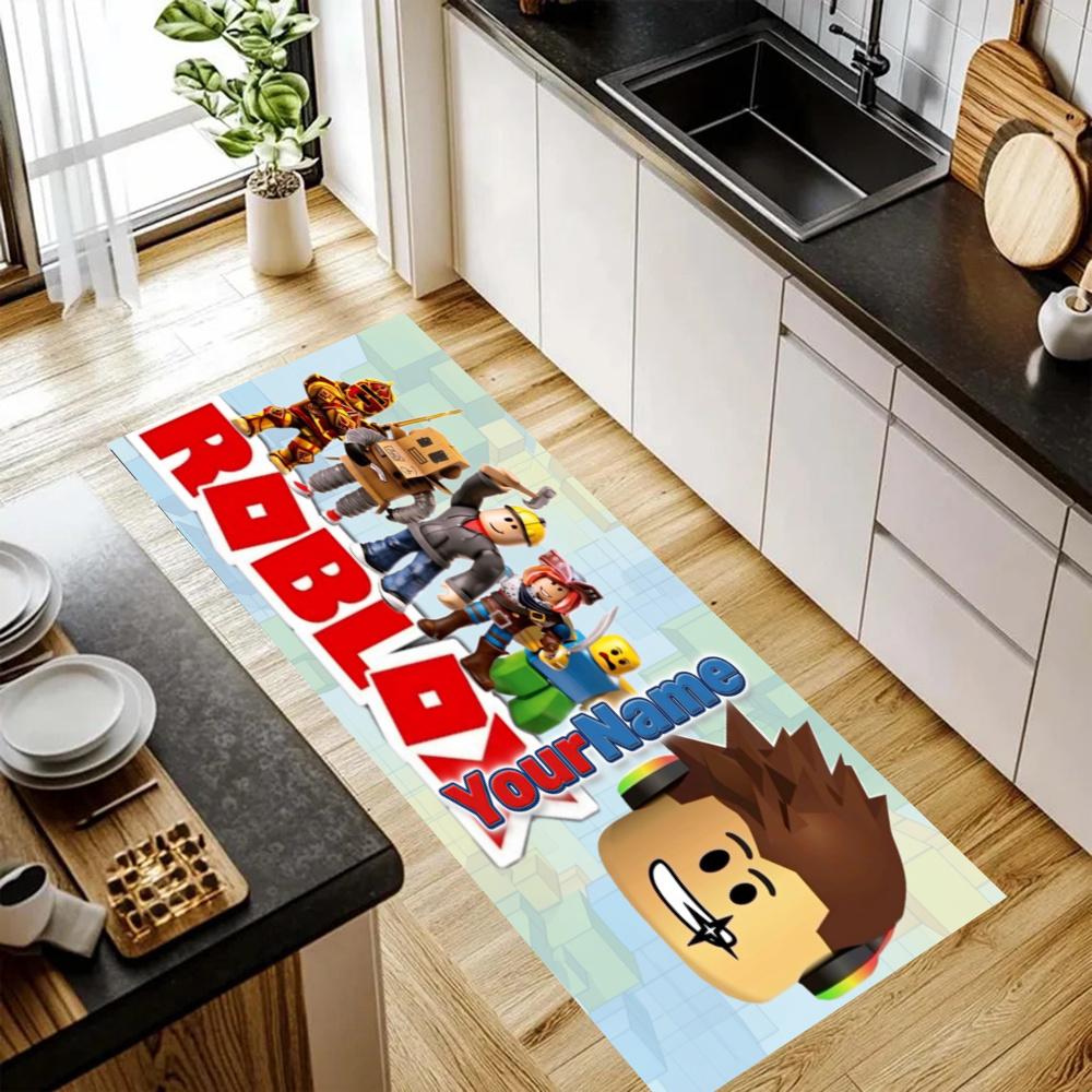 Roblox Customize Your Name Kitchen Rug Runner Rug Laundry Mat Hallway Entryway The Best Gift Choice