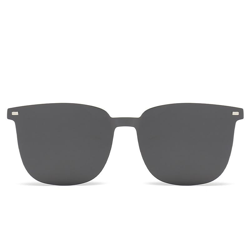 2304 Magnetic Sleeve Glasses For Men And Women Can Be Equipped With Myopia One Mirror Dual-Purpose Polarized Sunglasses Anti-Ultraviolet Sunglasses