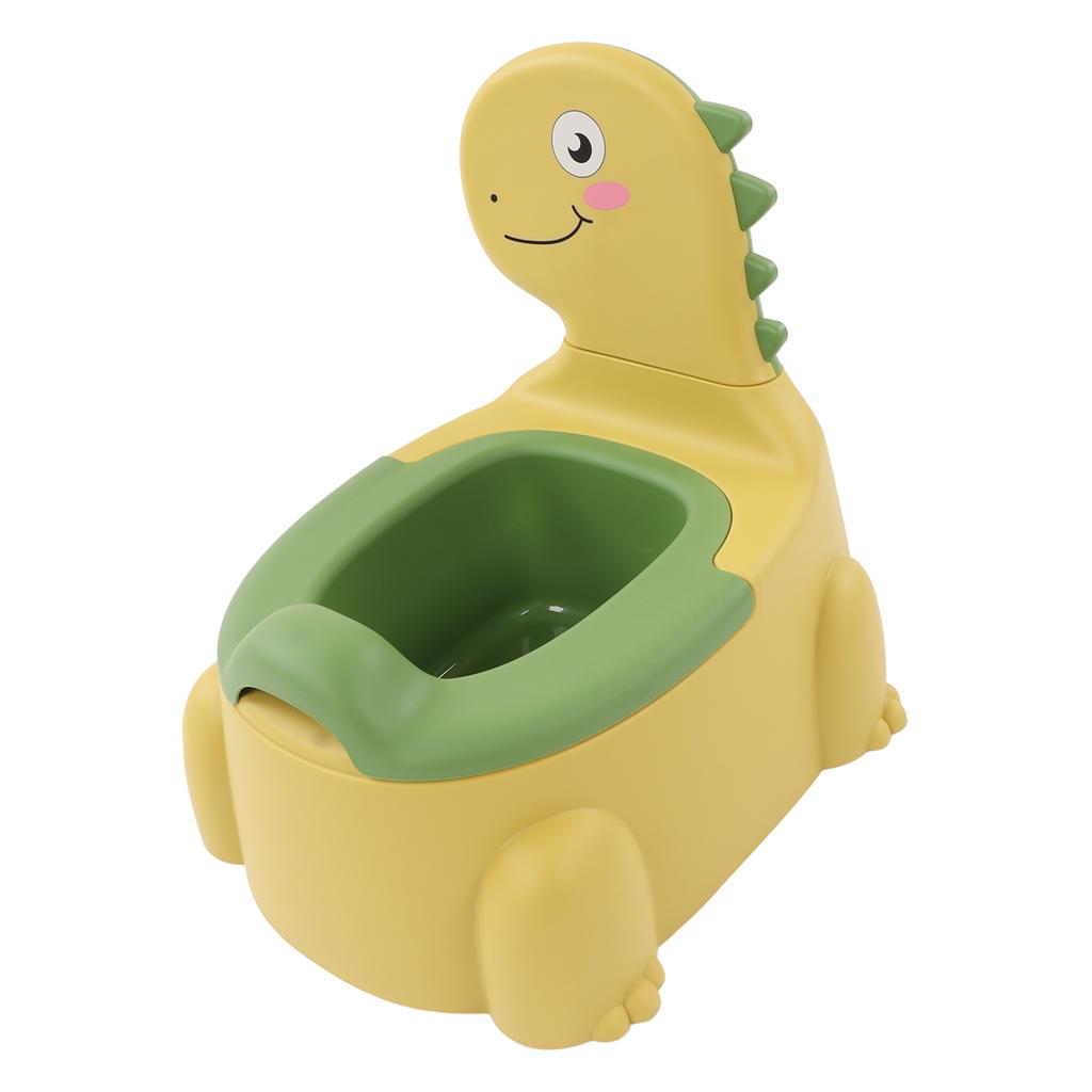 Baby Potty Thickening Ergonomic Modern Cartoon Dinosaur Training Potty Toilet with Rubber Base for