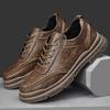 Classic Men's Leather Shoes Casual Retro British Style Fashion Party and Office Luxury Adult High-quality Shoes 38-44 New