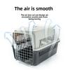 Воздушный бокс для домашних животных Собака Большая автомобильная клетка для собак Проверить маленькую среднюю большую клетку для собак и кошек Переносная