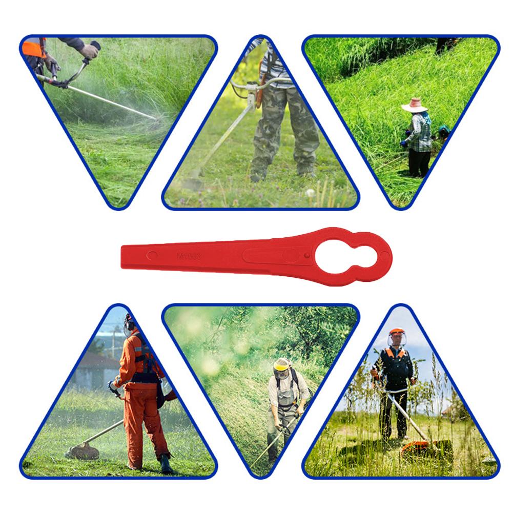 20/60/100/120pcs Grass Cutting Blade Fast Cutting L83 Blades Spare Parts Grass Trimming Machine Blade for Cordless Grass Trimmer