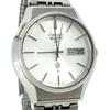 Новый аккумулятор Рабочий SEIKO 1974 Серебристый Водонепроницаемый для Ежедневного использования заменен. состояние. 0923-8010 Кварц, модель, 4N0582, День-Дата, Циферблат, Мужские часы