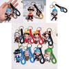 Charming One Piece Keychain Luffy Nami Sanji Zoro Silicone Material Ideal For Parties