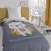 Duvet Set 140 X 200 "Super Heroes" Reversible 100% Cotton / 57 Threads/cm²