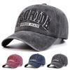 Embroidered baseball caps for men and women, fashionable daily leisure, outdoor travel, sun protection, duckbill caps
